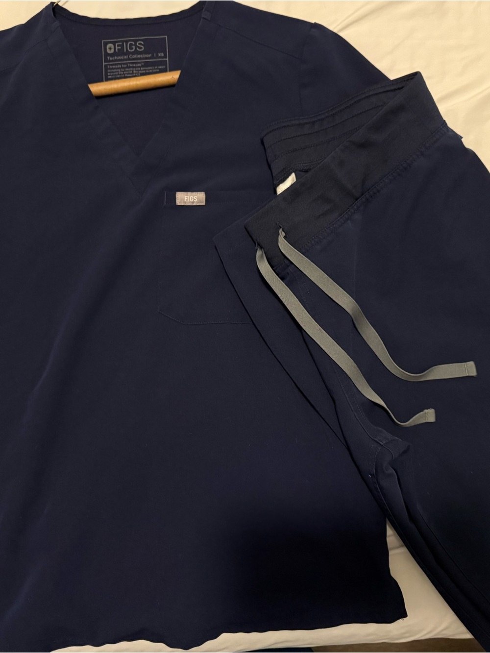 Figs Womens Navy Scrubs